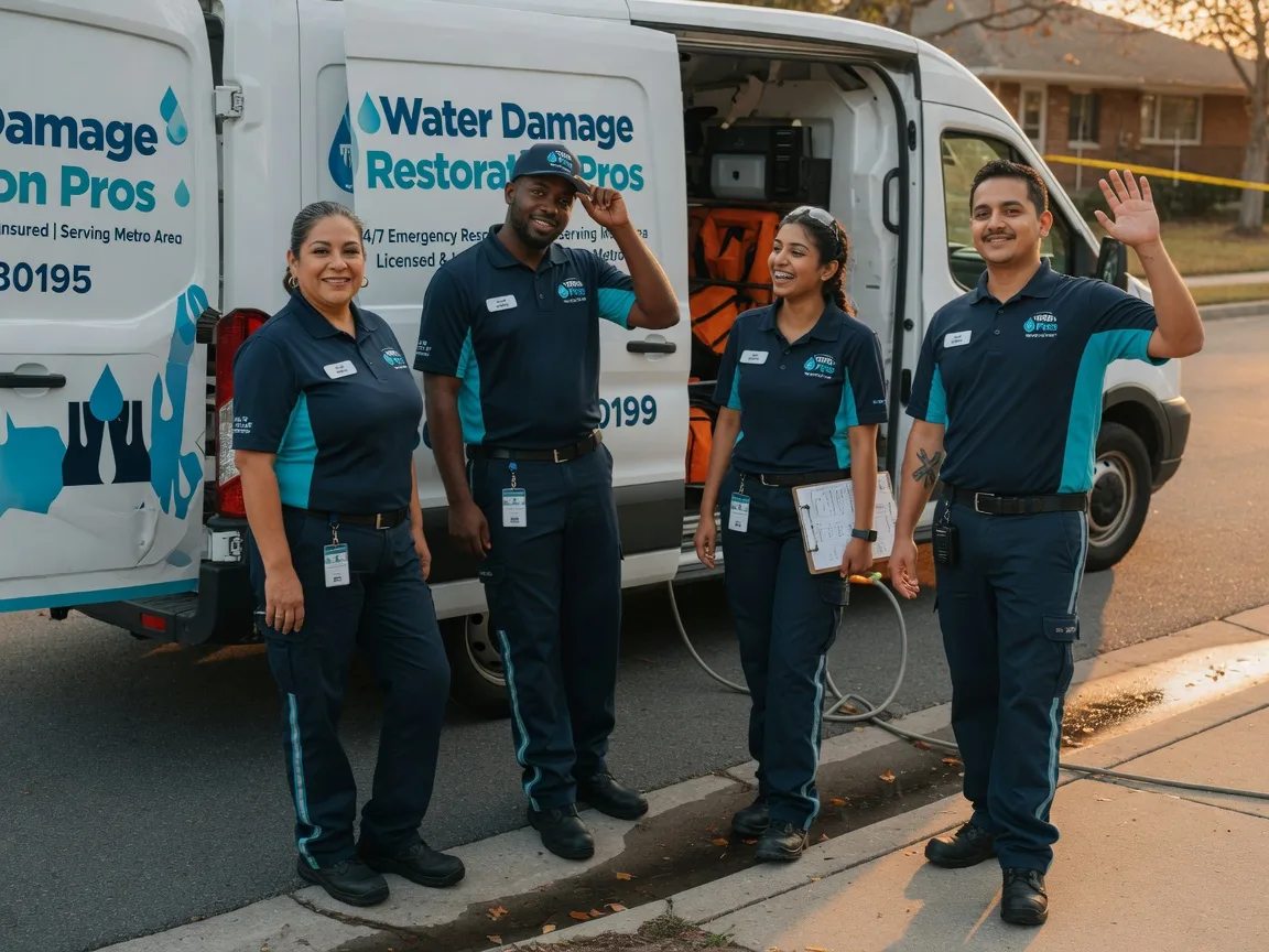 Water Damage Restoration company in Sterling, ND